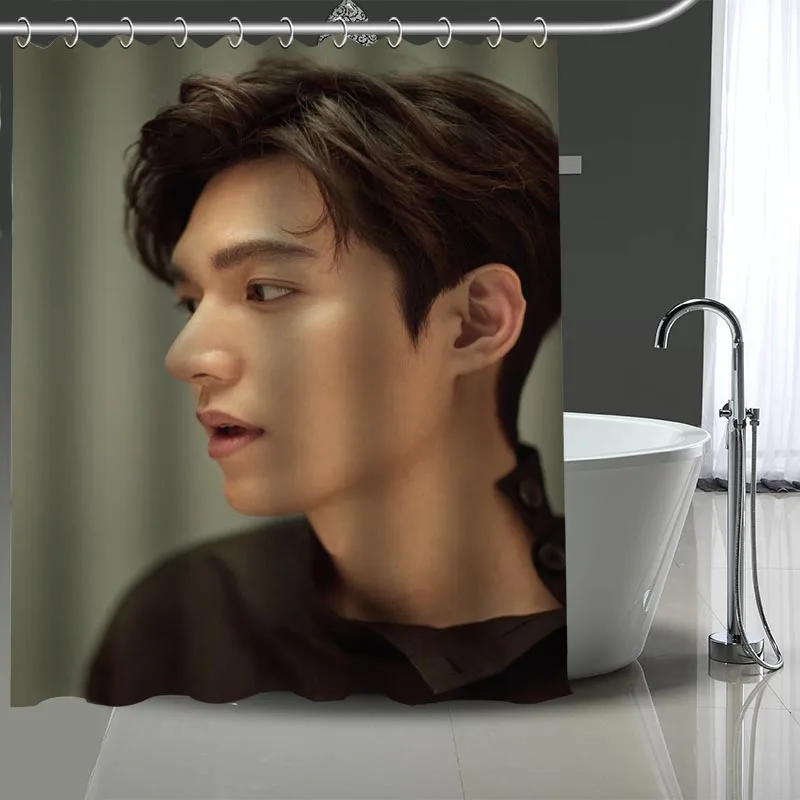 Лидер продаж занавески для душа Lee Min Ho высокого качества на заказ товары ванны