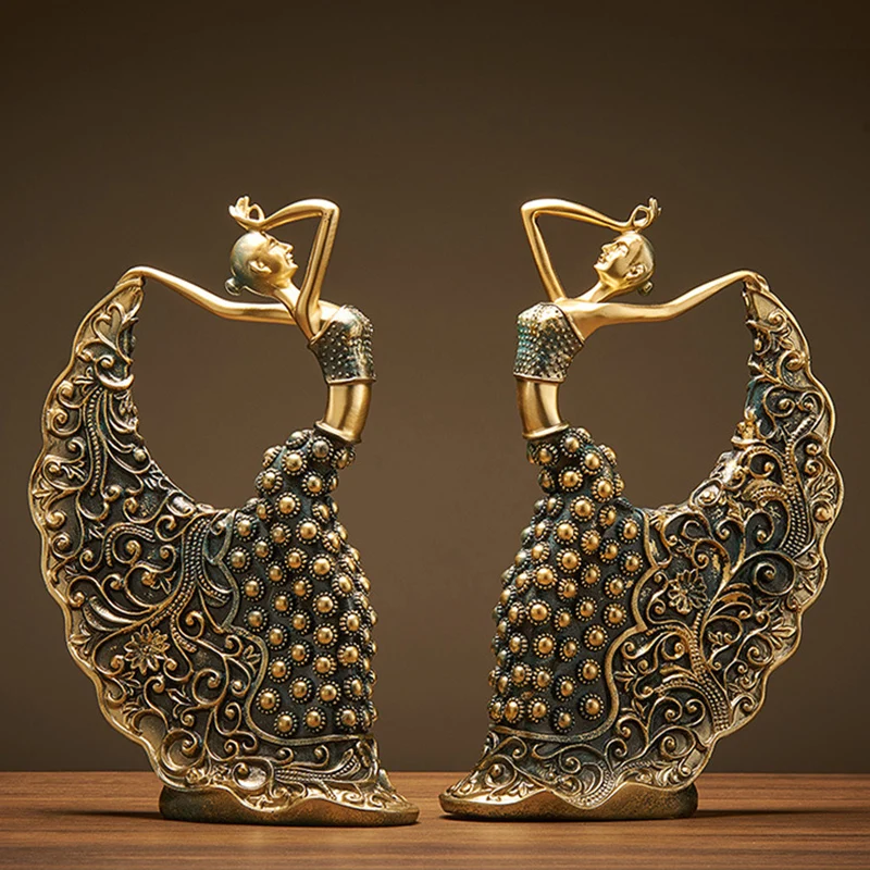 

home decoration accessories for living room resin figurines decoration figures funiture salon sculpture decorative statue gift