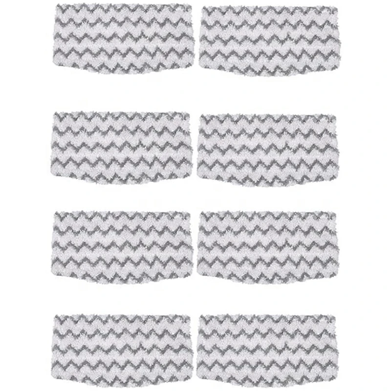 

8 Packs Dirt Grip Microfiber Pads Replacement for Shark Steam Mop S1000 S1000A S1000C S1000WM S1001C Vacuum Cleaners