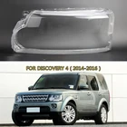 Автомобильные чехлы для передних фар, корпус для передних фар, Замена объектива для Land Rover Discovery 4 LR4 2014-2018