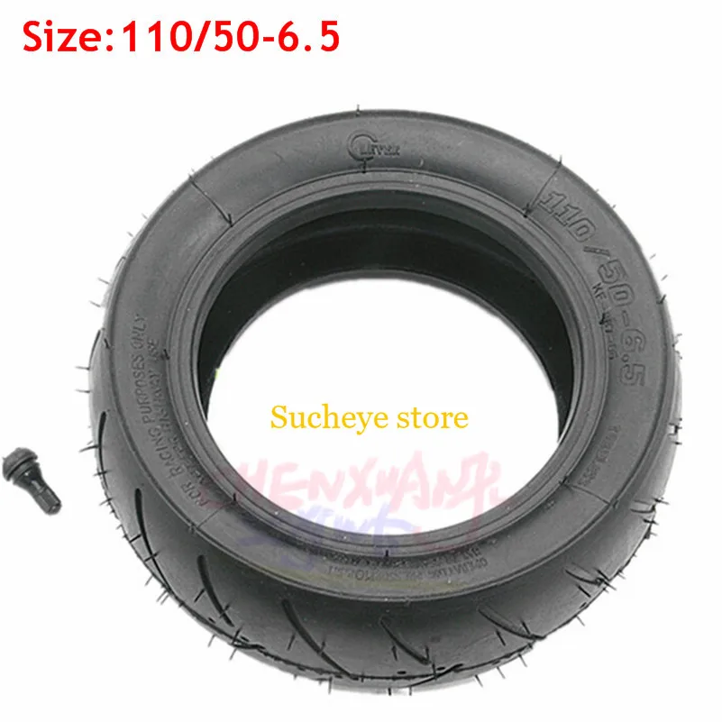 110/50-6.5 Rear Tubeless Tyre 90/65-6.5 Front Vacuum Tire for 47cc/49cc Mini Pocket Bike Gas Electric Scooter Accessories | Автомобили и