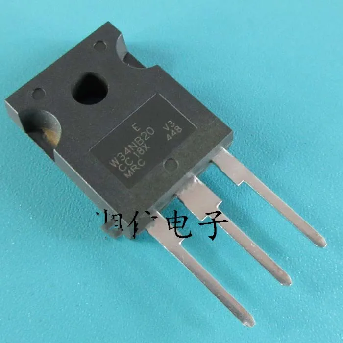 10 шт. STW34NB20 W34NB20 TO-247 200V 34a трубка с полевым эффектом 100% Новый оригинальный |
