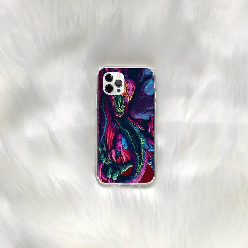 

Hyper Beast Cs go Soft Rubber Phone Case for iphone 6s 7 8plus xr xs max 11 12 pro max mini clear cover
