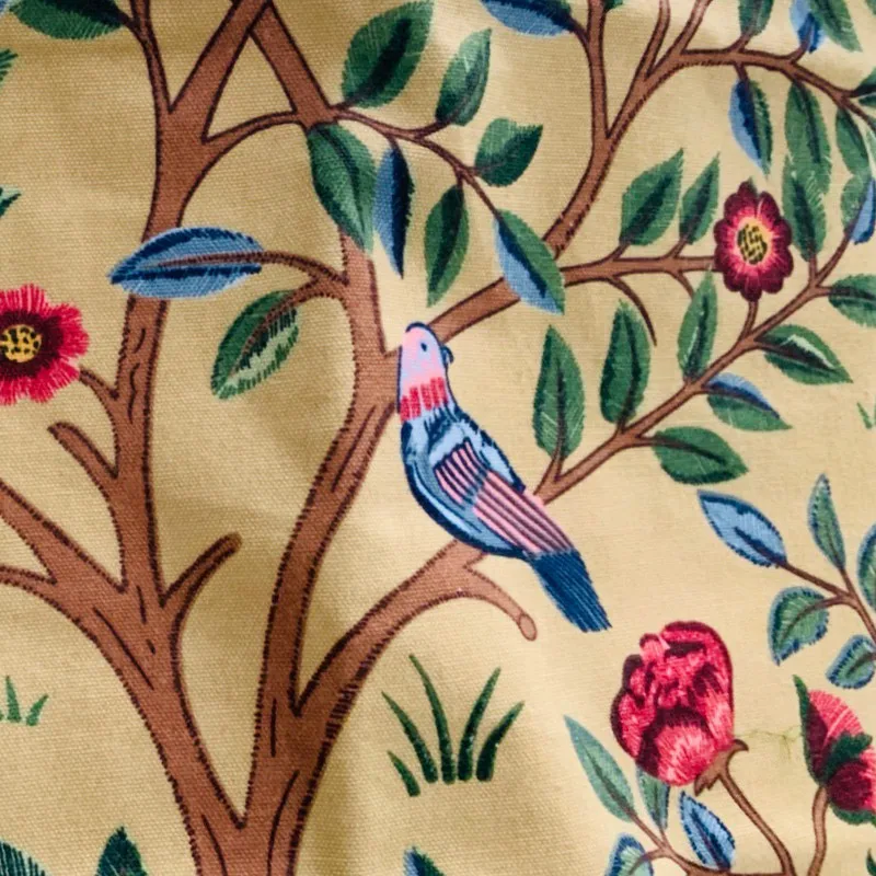 DUNXDECO чехол для подушки декоративные Чехол Винтаж страна Стиль птицы Флора печать