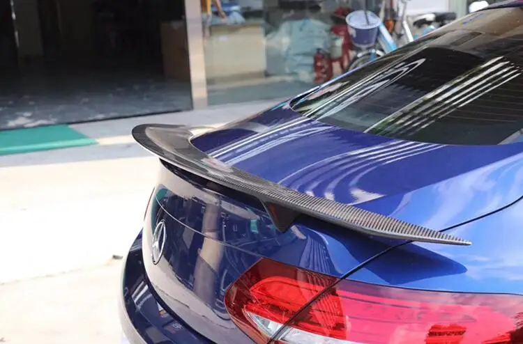 Спойлер для Benz W205 C-class coupe автомобильный спойлер заднего крыла TF ABS двухдверный C180