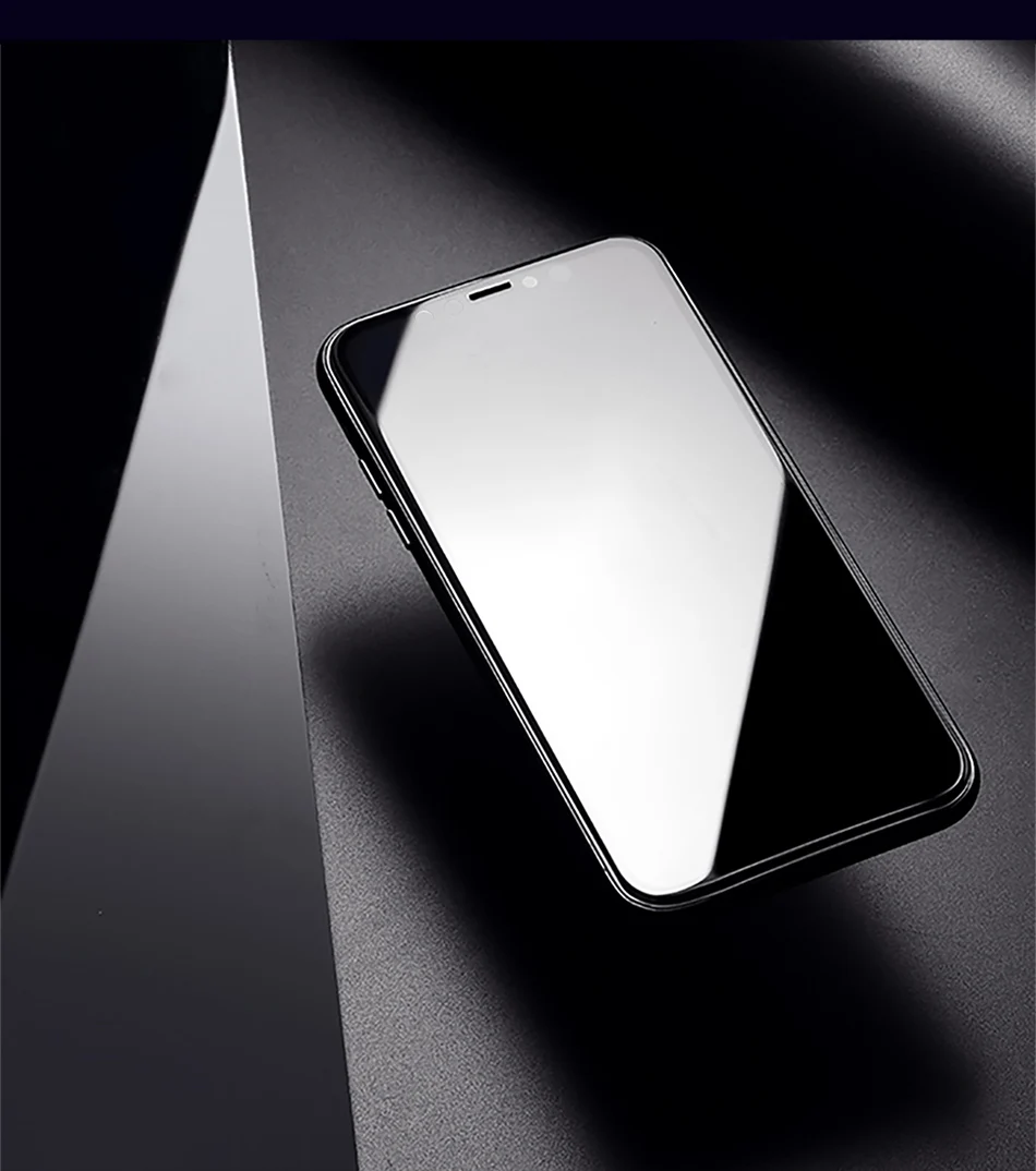 Benks изогнутое HD анти-шпионское закаленное стекло для iPhone XS MAX XR 5,8-6,1 дюймов Полная защита экрана, изгиб Передней Пленки