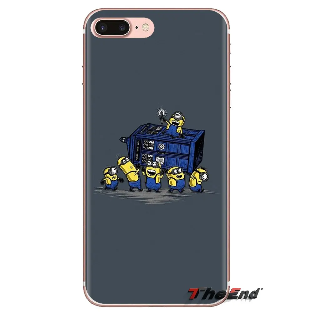 ТАРДИС из сериала Доктор Кто и рисунком полицейской будки для huawei P Smart Y6 P8 P9 P10 рlus