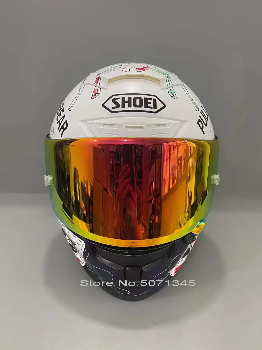 Мотоциклетный шлем X14 Marquez для езды на мотоцикле и велосипеде с рисунком |