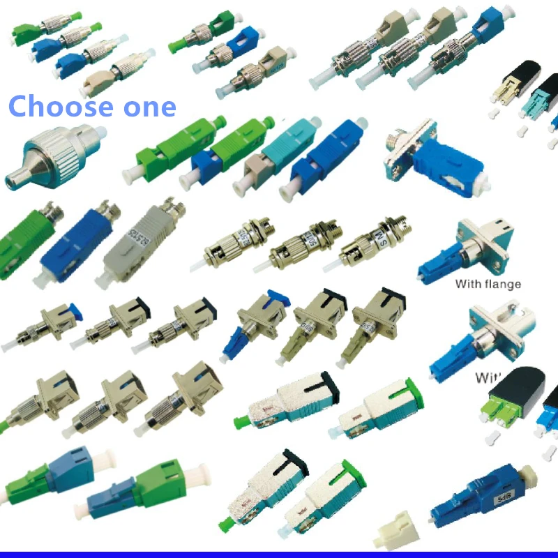 Гибридный волоконно-оптический соединитель Адаптер Соединительный кабель FC SC ST