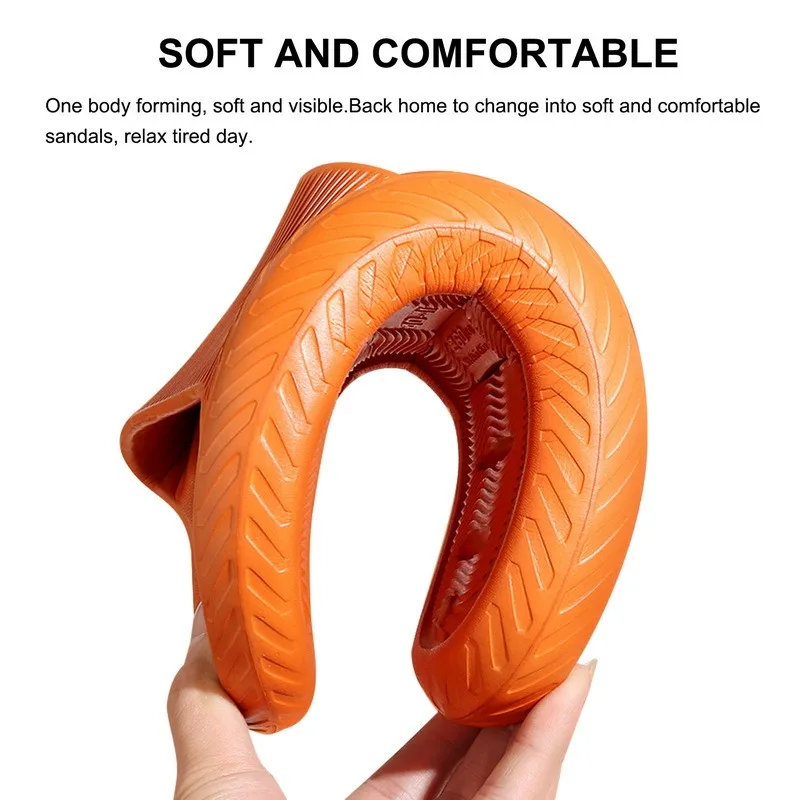 

Dihope Women Platform Slippers Female Summer Home Household Male Indoor Non-slip Bathroom Mute Deodorant Extra Thick Soft Bottom