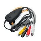 Устройство захвата аудио и видео BTBcoin, USB 2,0, преобразует Аналоговое видео из VHS Hi8 для всех видеокамер, DVD-плееров, спутниковых ТВ и т. д.