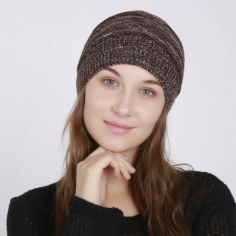 Зимняя шапка для мужчин Skullies Beanies Женская модная теплая шапка унисекс эластичная вязаная шапка Gorros женская шапка s