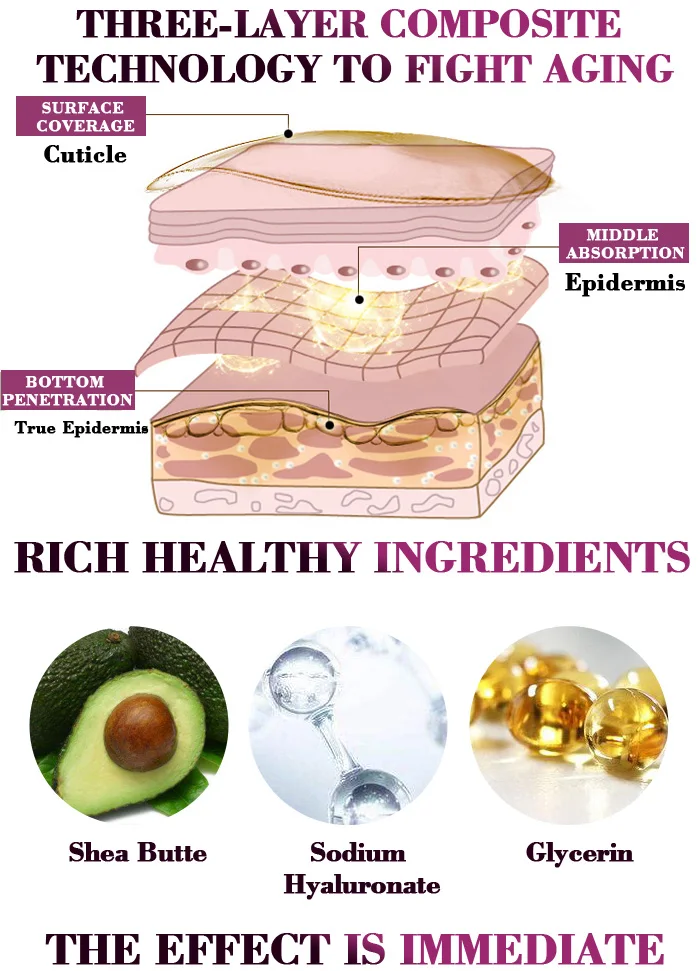 40 г оптовая продажа подтяжка кожи шеи омоложения крем против морщин укрепляющий