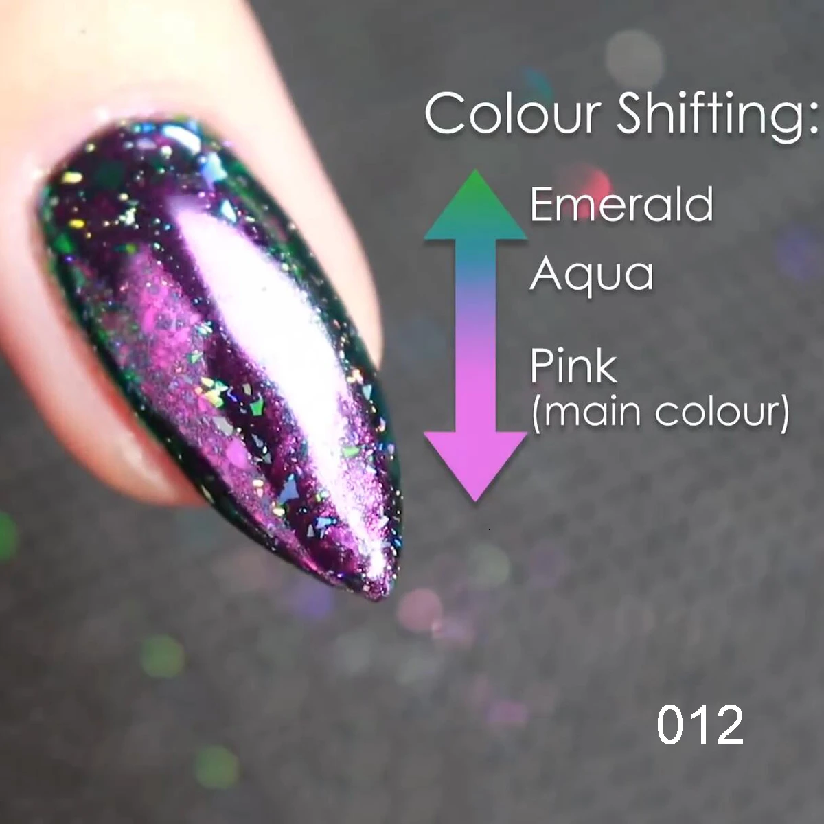 BeautyBigBang, 0,2 г, хамелеон, лак для ногтей, неровные блестки, порошок кораллового цвета, блестки, маникюрные украшения ногти, блестки
