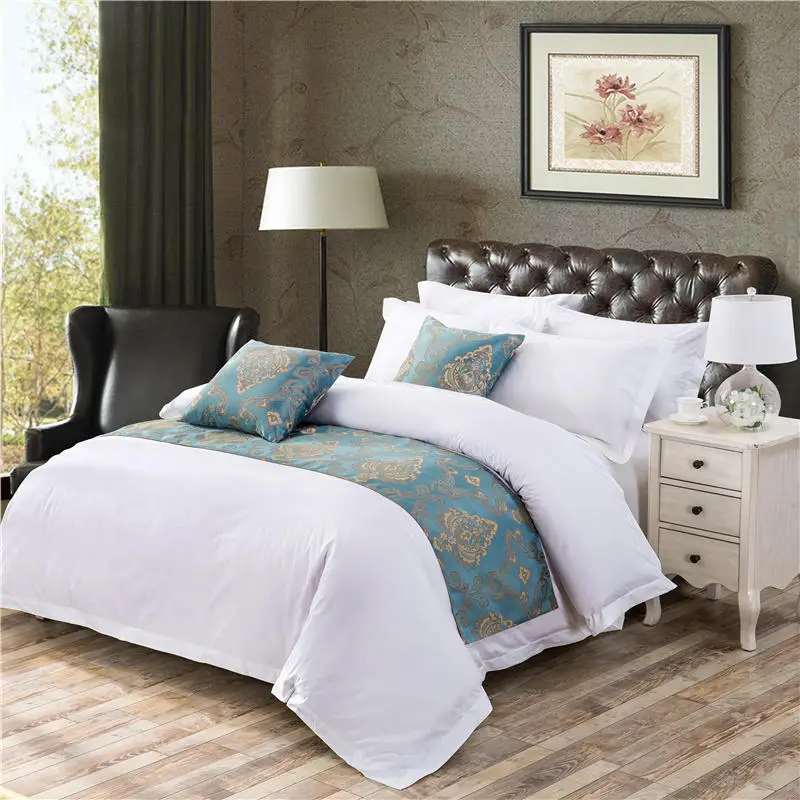 

2021 new 60 pieces of satin cottonluxury bedding sets bed set double queen king size duvet cover bed sheet set pillowcase 4Pcs.