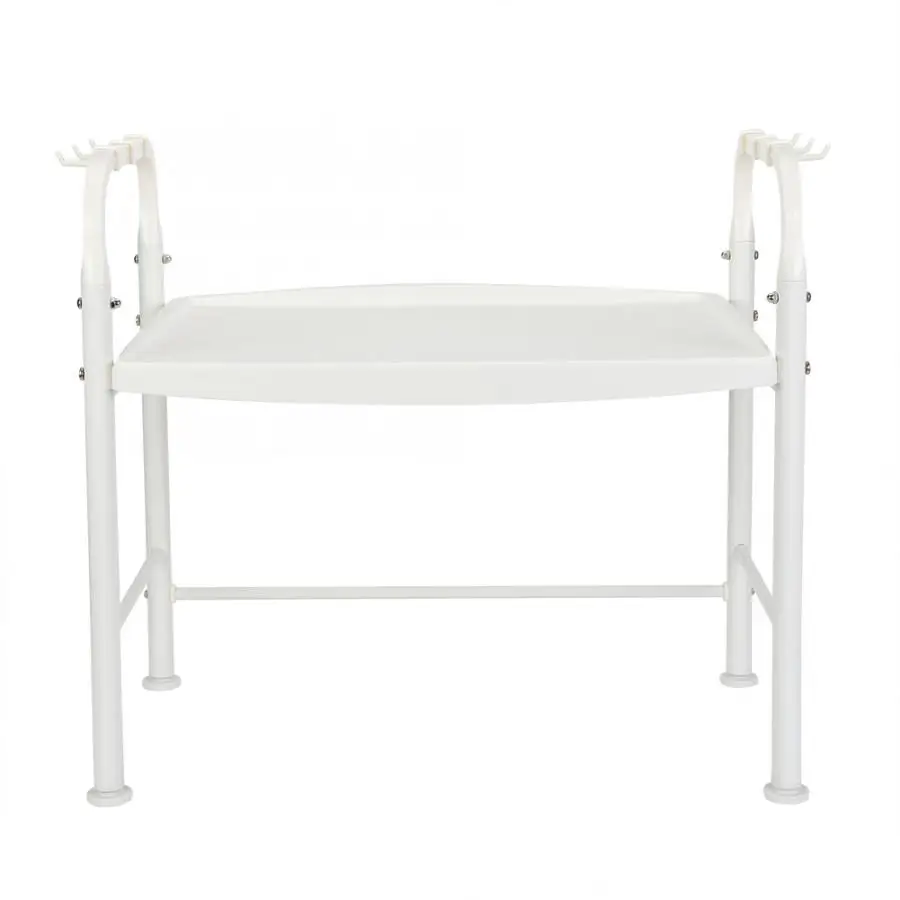 Белый стеллаж для микроволновой печи подставка бытовой кухонной посуды полка