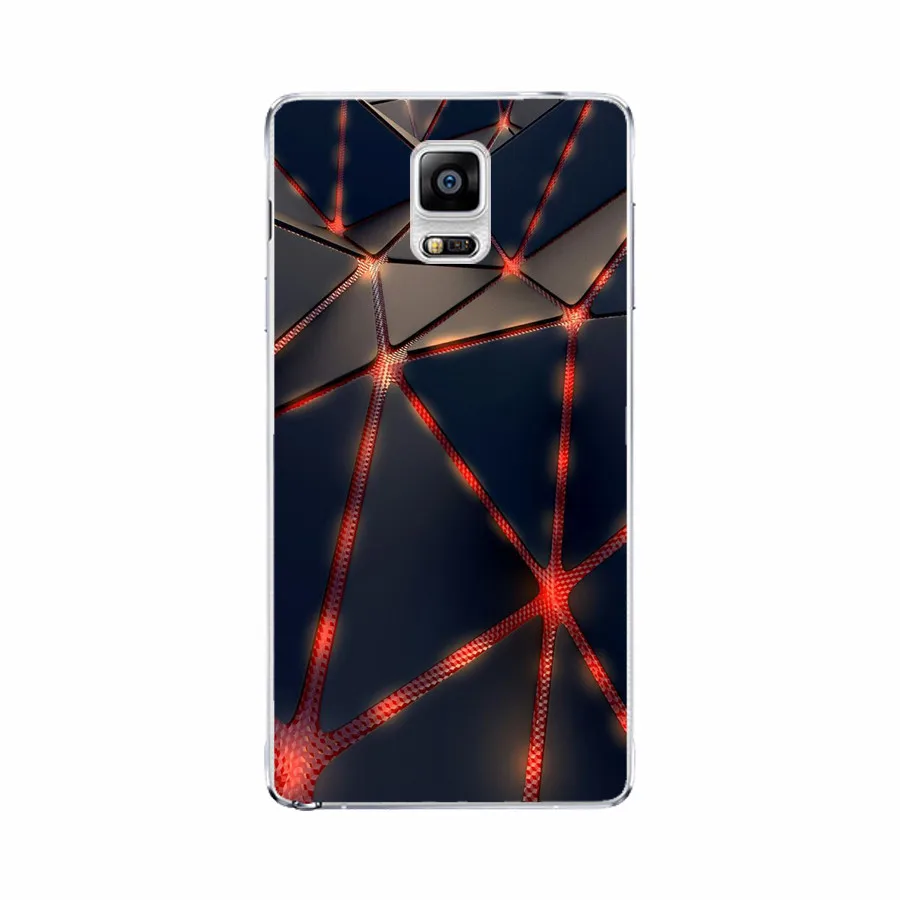 Чехол для Samsung Galaxy Note 4 Note4 силиконовый мягкий ТПУ чехол-накладка N9100 чехол