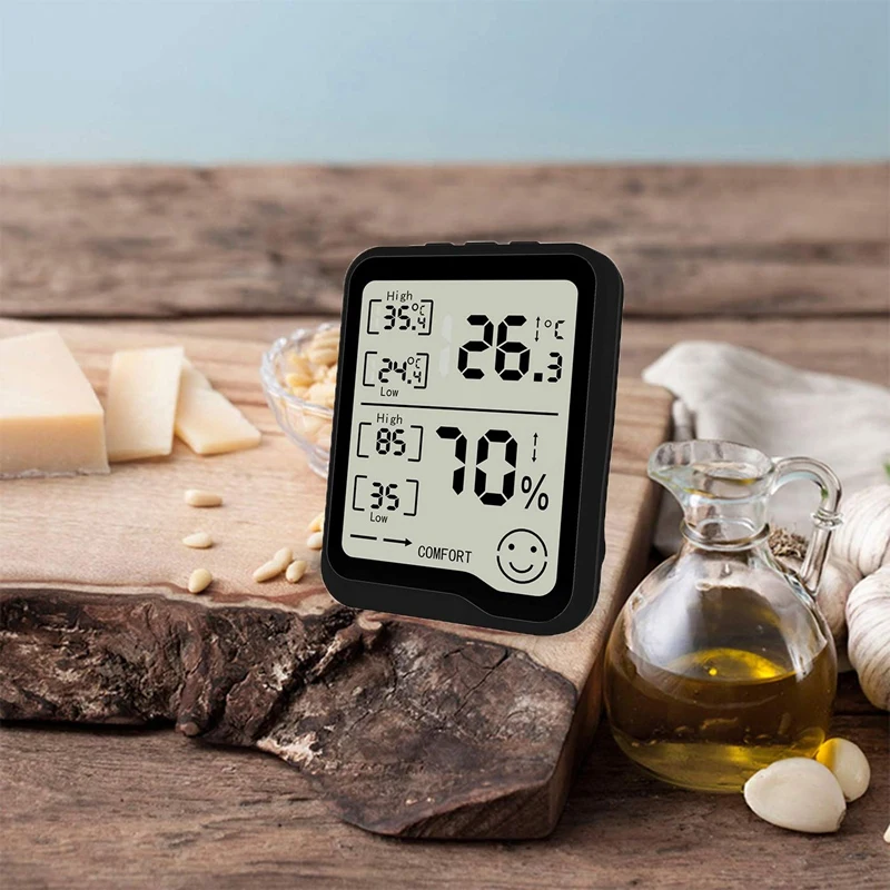 Цифровой гигрометр и термометр с манометром влажности температуры ЖК дисплеем