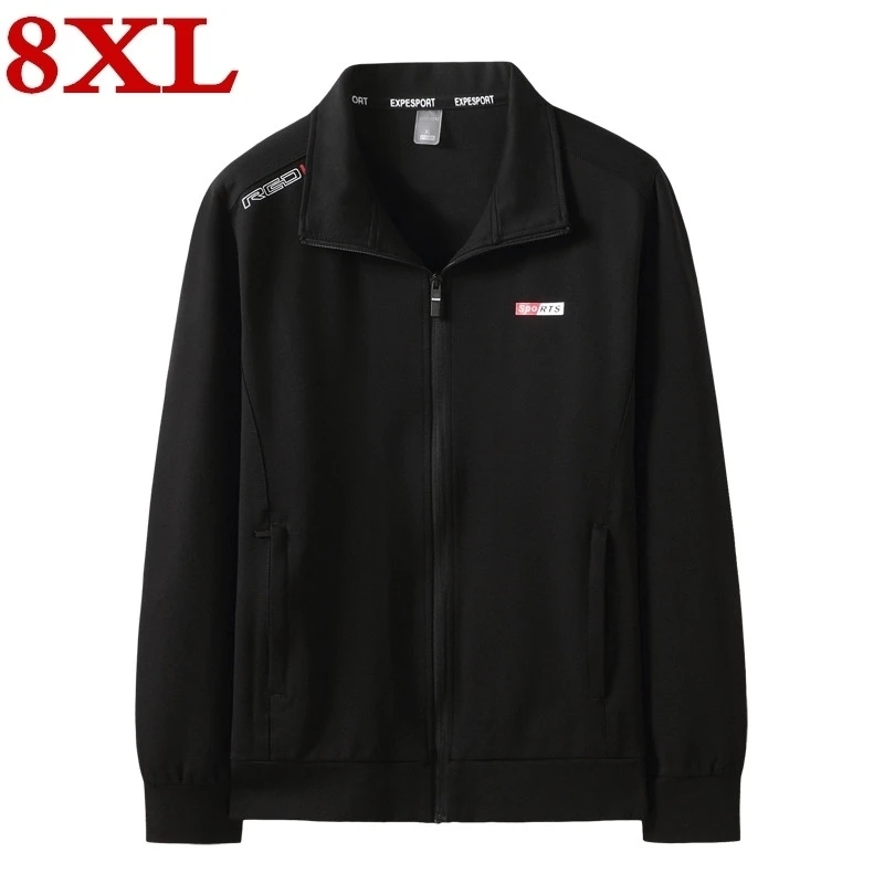 Размера плюс 8XL 7XL 6XL 5XL новый высокого качества куртка Мужская модная