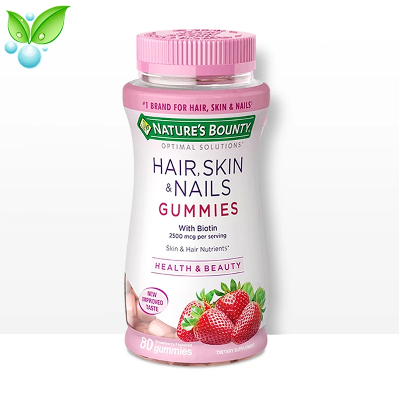 Коллагеновые жевательные конфеты Nature's Bounty конфетные фрукты 80 капсул уход за