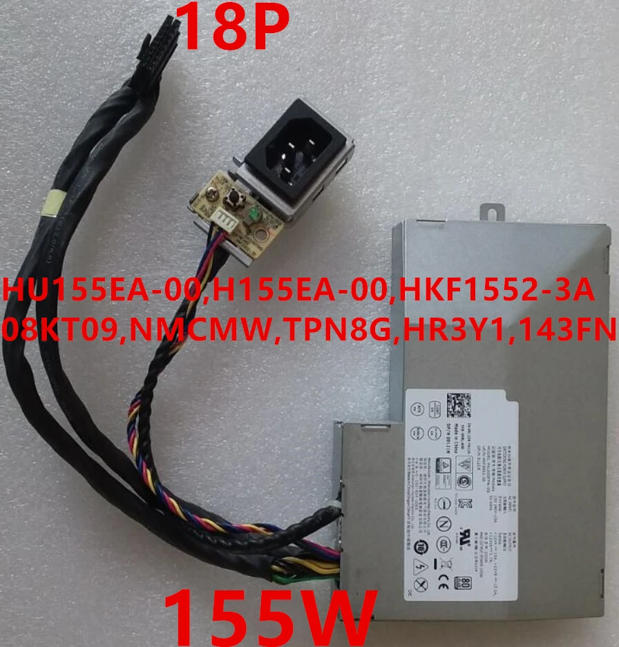 Новый оригинальный блок питания для ноутбука Dell 3240 3440 7440 155W Питание HU155EA 00 H155EA 01