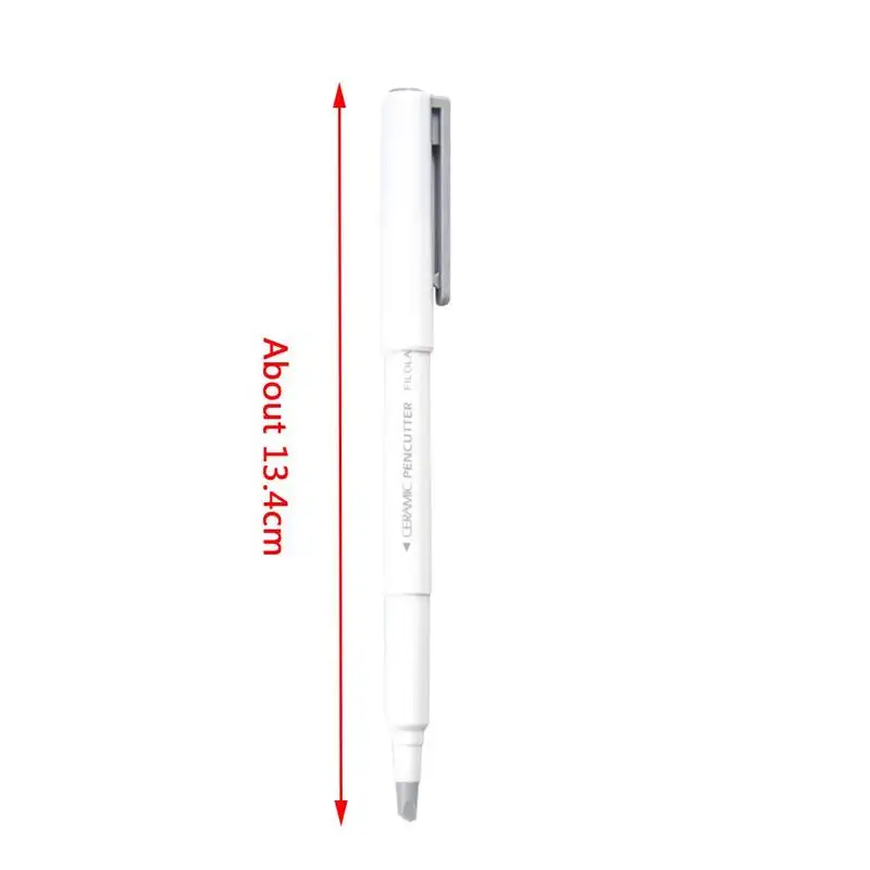 

Creative Paper Pen Knife Wear-Resisting Newspaper Hand Blade Ceramic Cutter Paper Knives 13cm Book Cutting Tape I0Z6