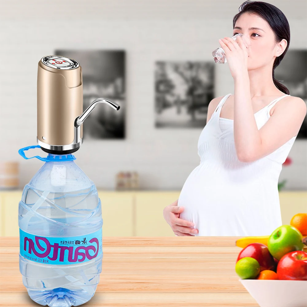 Home Office Outdoor Water Bottle Pump Electric Dispenser Portable Gallon Drinking Switch Smart Wireless | Дом и сад