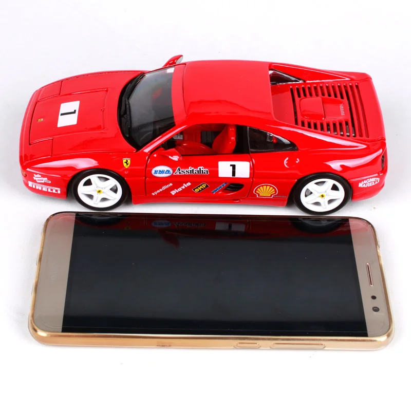 Модель автомобиля Bburago из сплава FERRARI F355 масштаб 1:24|Наземный транспорт| |