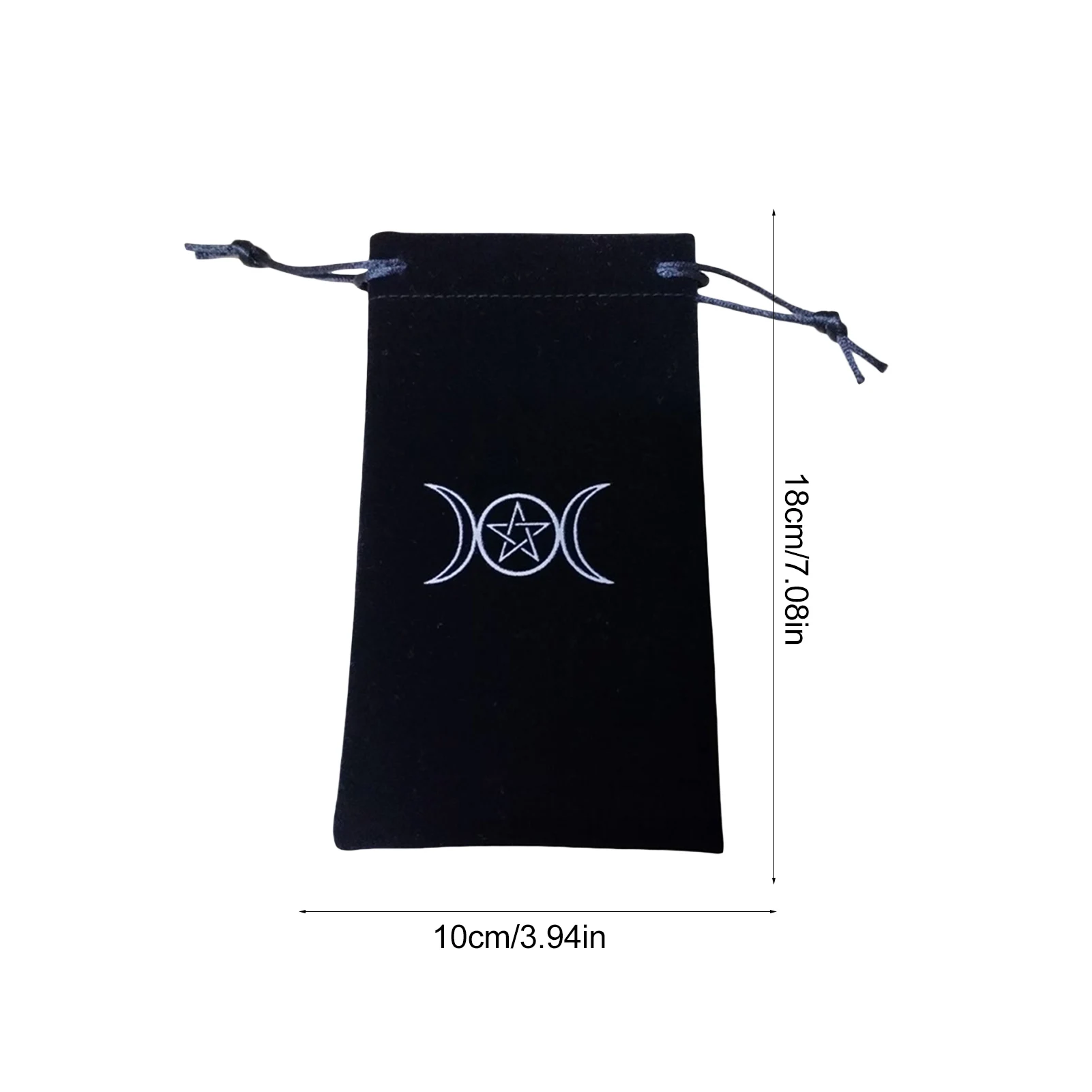 

Tarot Card Flannel Storage Bag Toys, Jewelry, Jewelry Household Mini Drawstring Packaging Drawstring Bag
