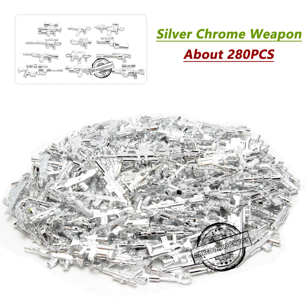 Полицейское оружие военный спецназ строительные блоки пакет MOC город Полиция