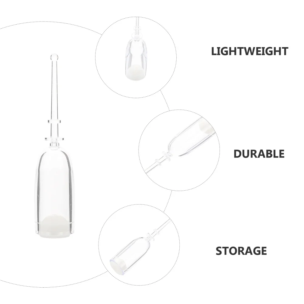 

50pcs Empty Pushing Cylinder Lotion Bottle Subpackaging Bottle (Transparent)