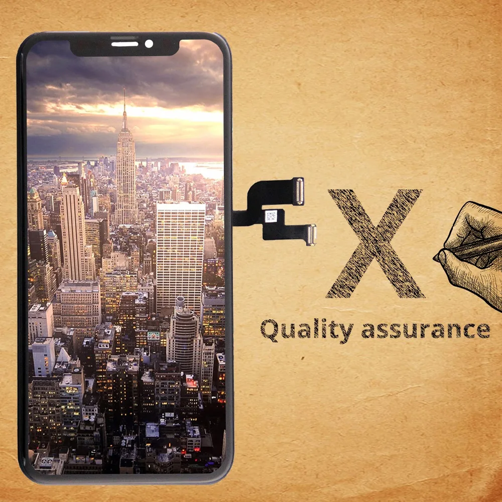 Класс для iPhone X S Max XR ЖК дисплей Tianma AMOLED OEM сенсорный экран с дигитайзером запасные