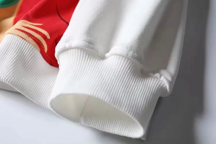 Свитер уличная Женская одежда с принтом Русалочки осень Модный пуловер с круглым вырезом и длинным рукавом