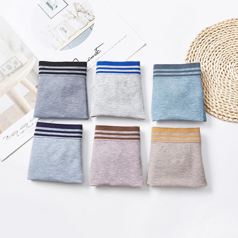 

Men Underwear Boxer Briefs Cotton Trunks Boxer Plus Large Big Size