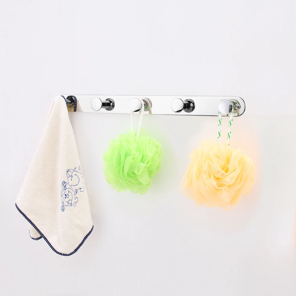 

Настенные круглые Крючки-вешалки, компактные крючки, многофункциональный подвесной крючок из нержавеющей стали, рельсовая стойка