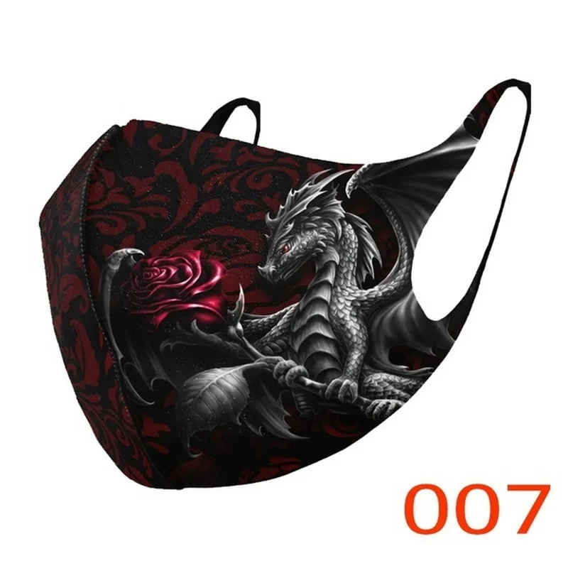 

3D Breathable Mask Ornaments Reusable Outdoor Drill Breathable Fashion Cotton Windproof Mask Headband Mscara Masque