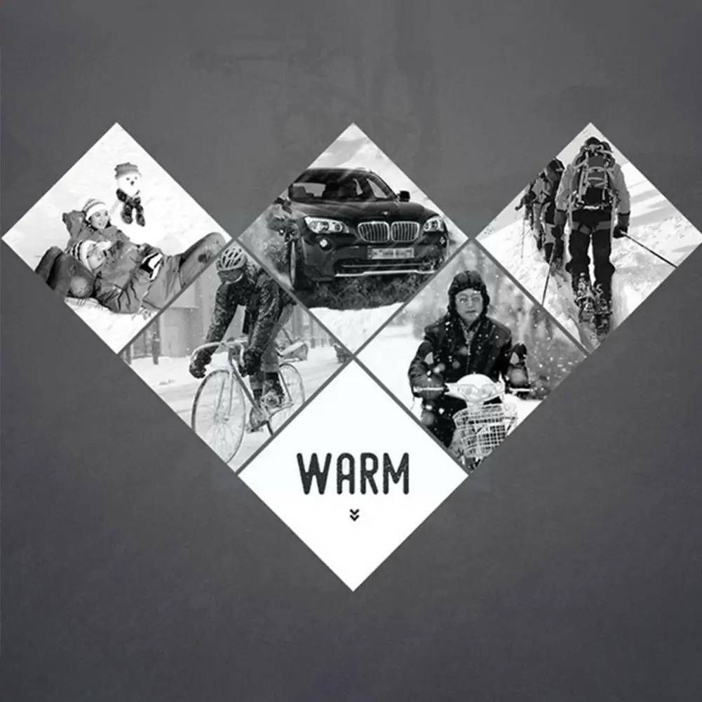 

New Motorcycle Outdoor Gloves Moto Gloves Winter Thermal Keep Motorbike Warm Screen Lined Fleece Non-slip Resistant Riding T4u0