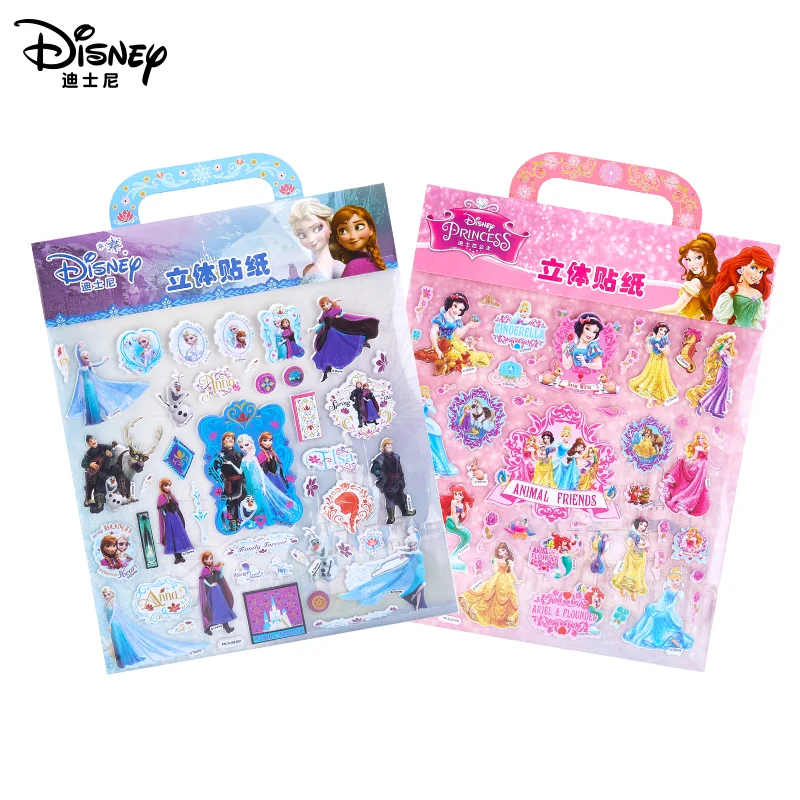 Мультяшная 3d наклейка Холодное сердце 2 принцессы косметика сделай сам для