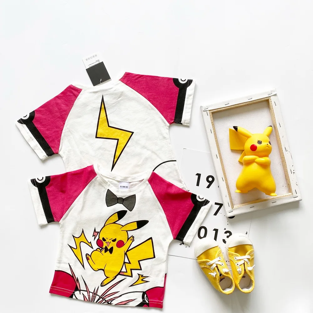 Tonytaobaby/Милая Повседневная однотонная хлопковая Футболка с галстуком бабочкой