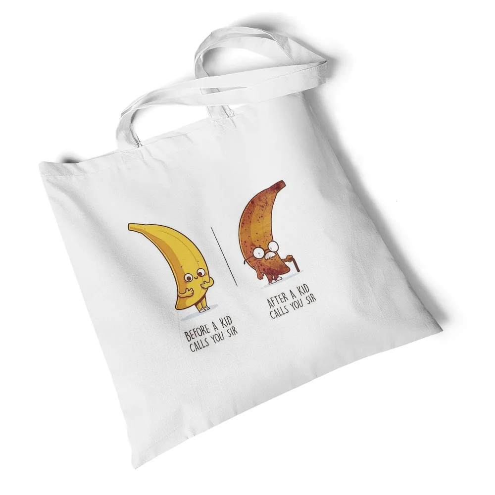 Модная Корейская женская Холщовая Сумка забавные Наплечные сумочки с принтом