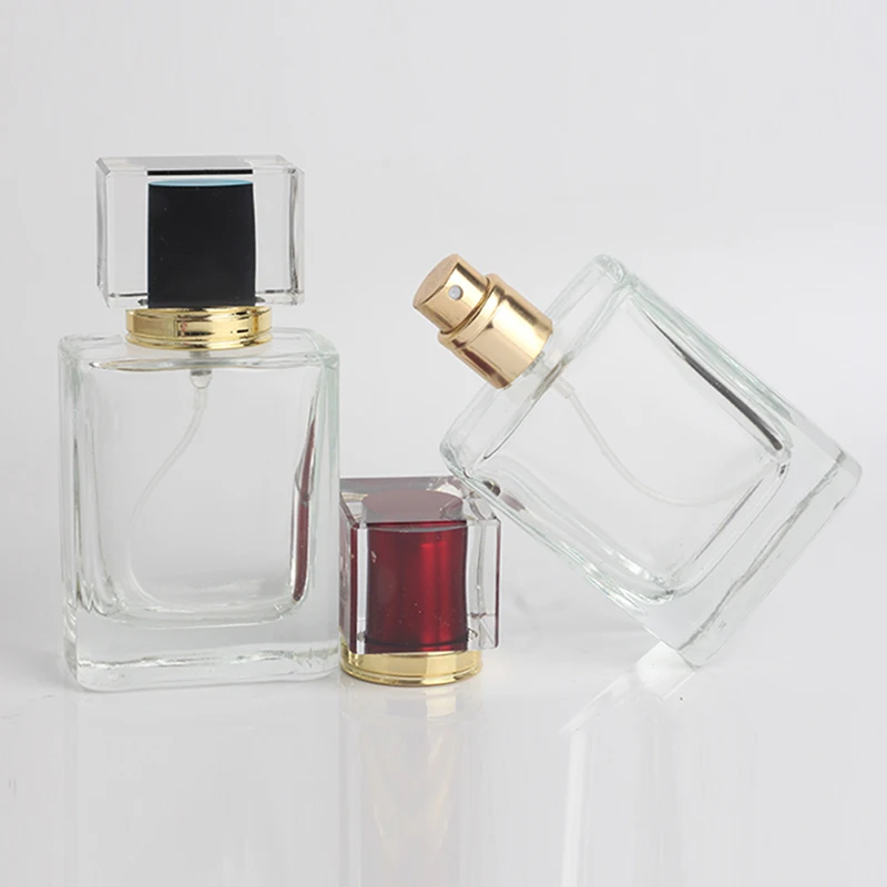 30 шт. 50 мл спрей бутылка толстое прозрачное стекло разноцветный уход за кожей