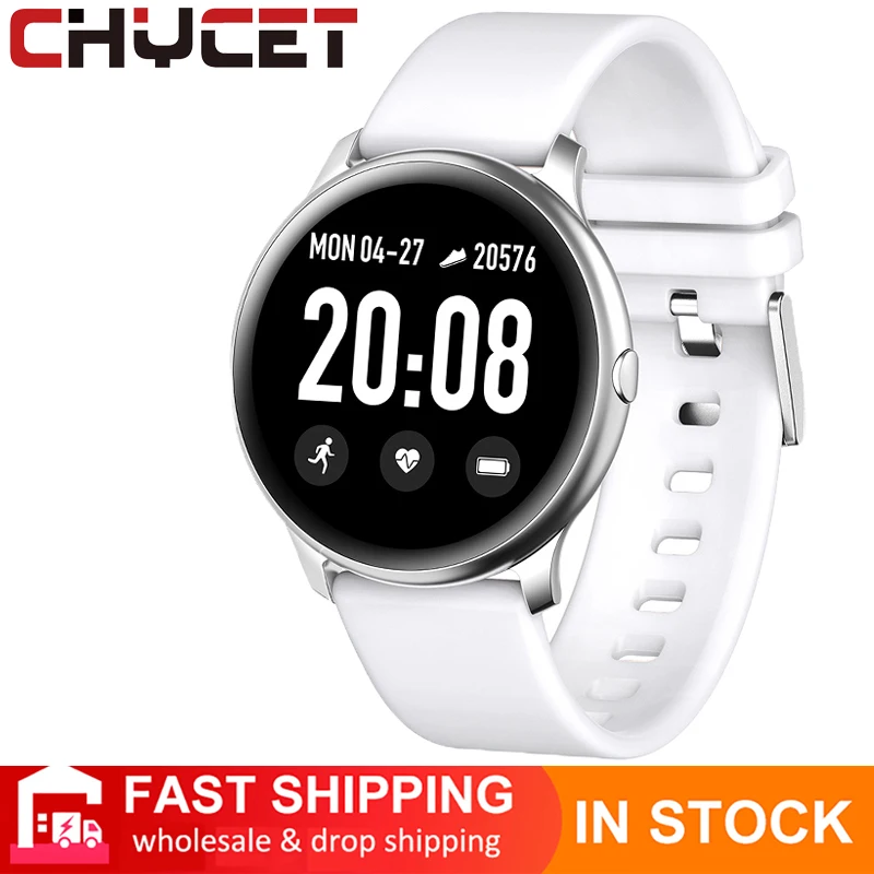 

CHYCET NEW Men Smart Watch Women DIY Faces Fitness Heart Rate Tracker Bracelet Sports IP67 Waterproof Smartwatch For Android IOS