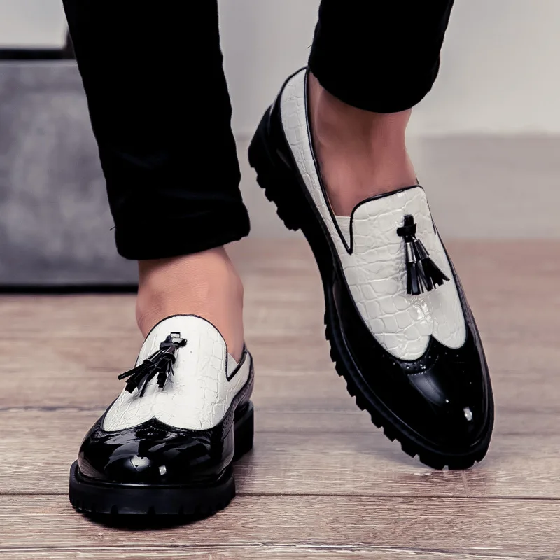 

Men Casual Shoes Breathable Leather Loafers Office Shoes For Men Driving Moccasins Comfortable Slip On Fashion Shoes MA-23
