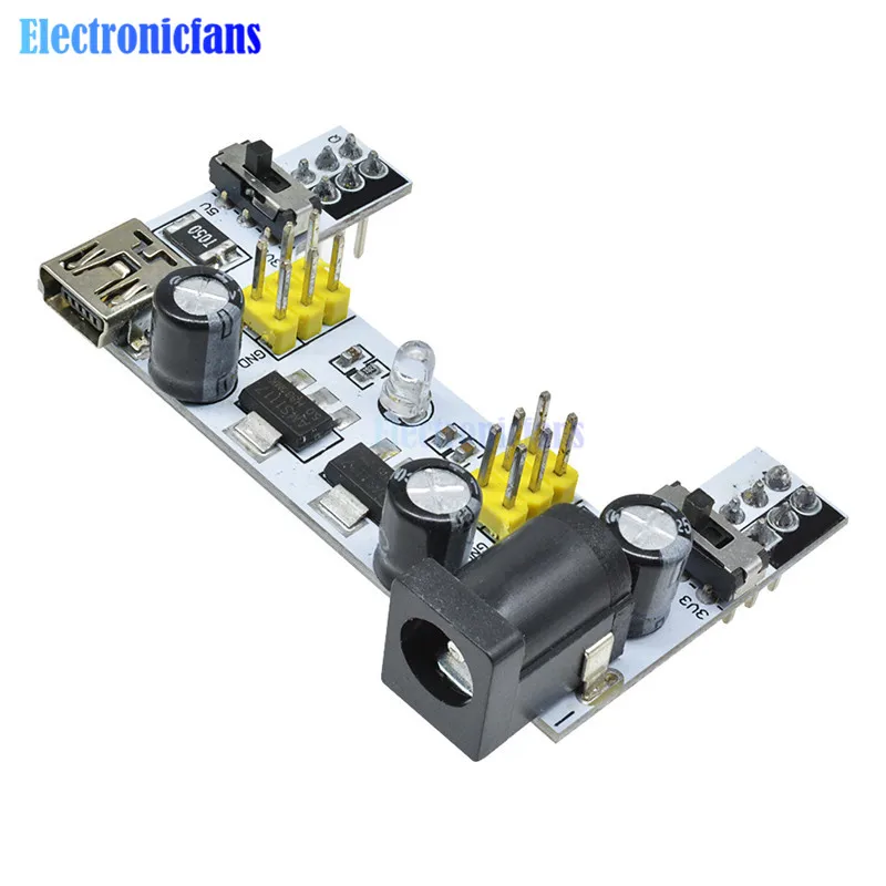 _ MB102 макетная плата модуль питания белая выделенный паяльная доска для хлеба 3 В 5