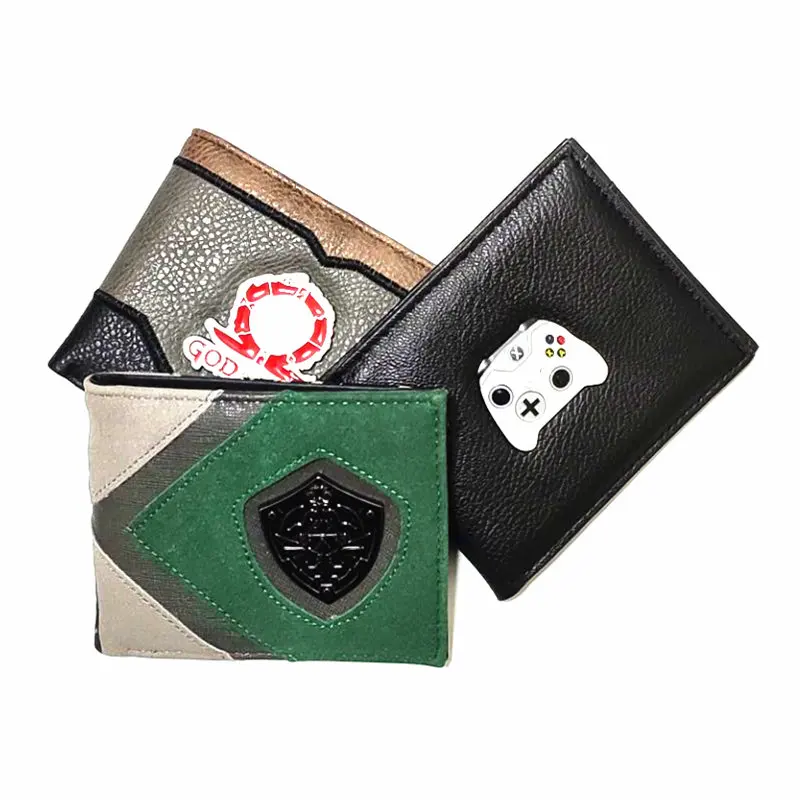 Аниме-кошелек Чехол-бумажник с мультипликационным рисунком металлическая