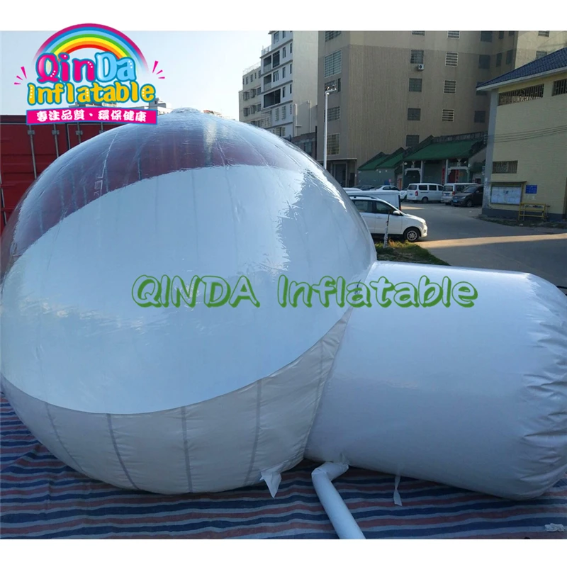 Verkaufen PVC Luft Outdoor Dome Lodge Haus Jurte Camping Baum Luxus Hotel Aufblasbare Klar Kristall Transparent Blase Zelt
