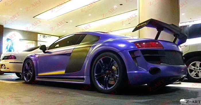 Z-ART тюнинг кузова Комплект для Audi R8 2008- Модифицированный Корпус Комплект для Audi R8 комплект расширителей колесных арок