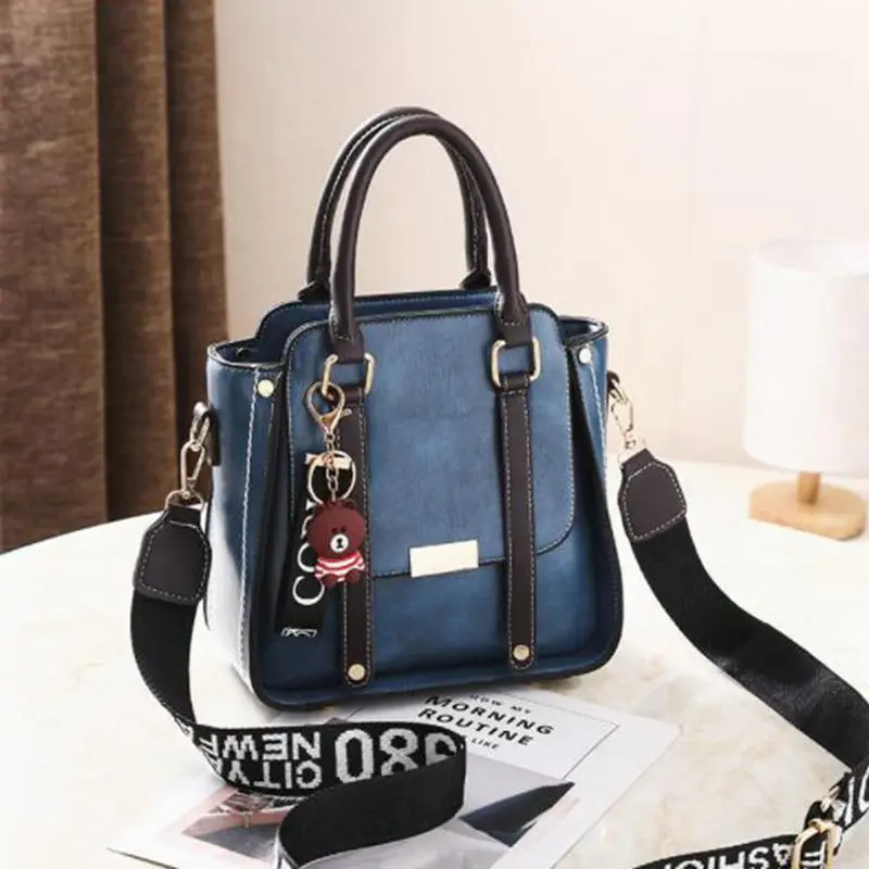 Женская сумка 2020 винтажные сумки-мессенджеры Наплечная Сумка женская с верхними