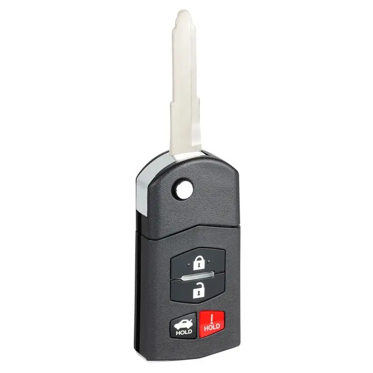 KEYECU для Mazda 6 RX 8 2005 2006 2007 2008 дистанционный ключ Fob 313 МГц 4 кнопки FCC ID KPU41788|Ключ от