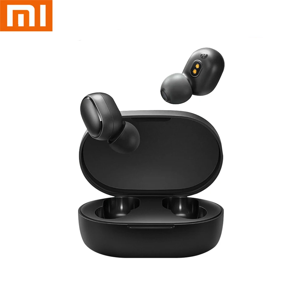 Оригинальные беспроводные наушники Redmi Airdots Xiaomi с голосовым управлением Bluetooth 5 0